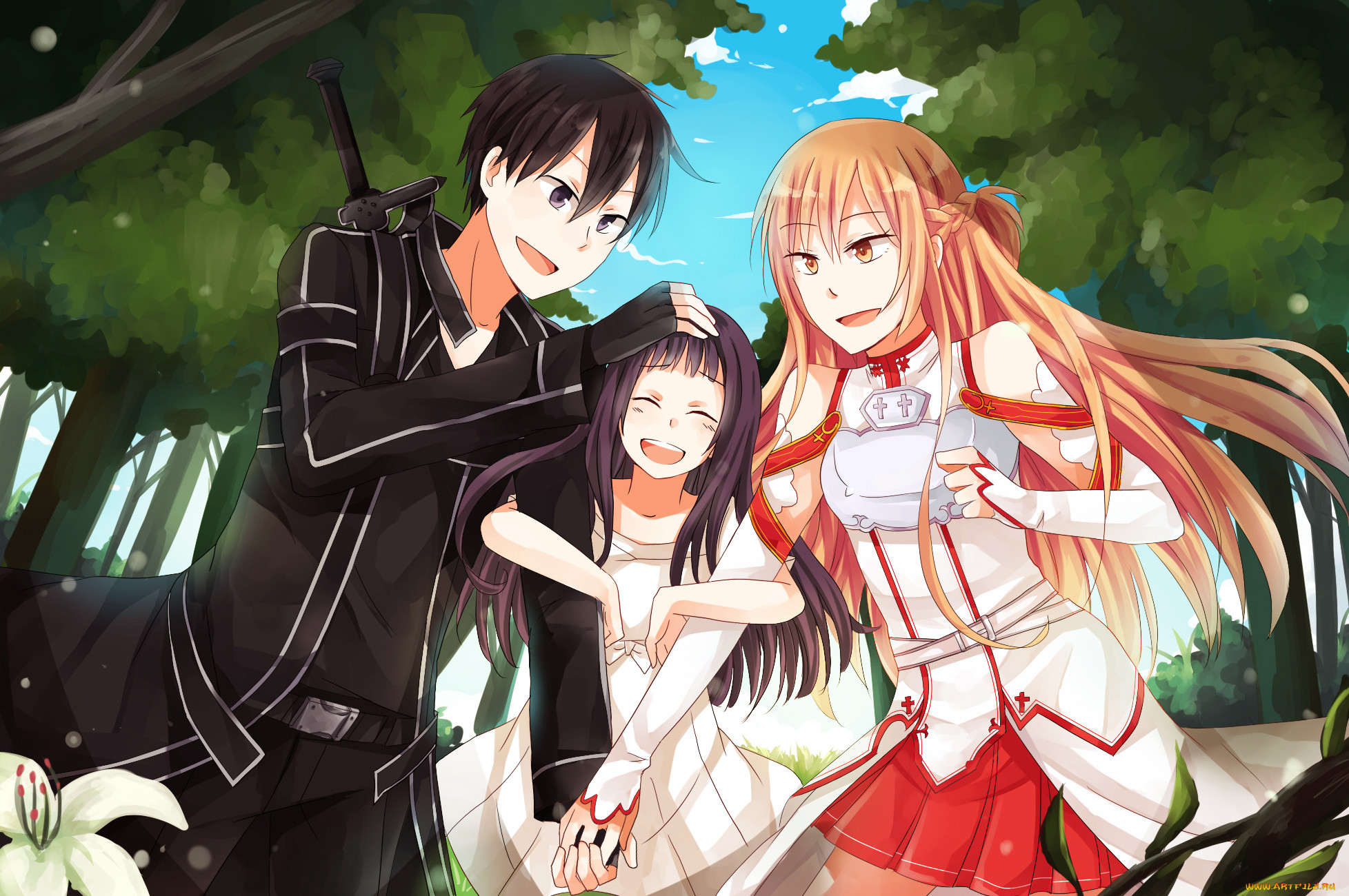 , sword art online, , , 